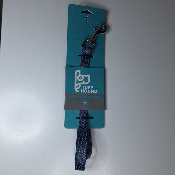 Tuff Hound Dog Leash Designer Reflective Strong Durable Comfort Control Blue - Picture 8 of 8